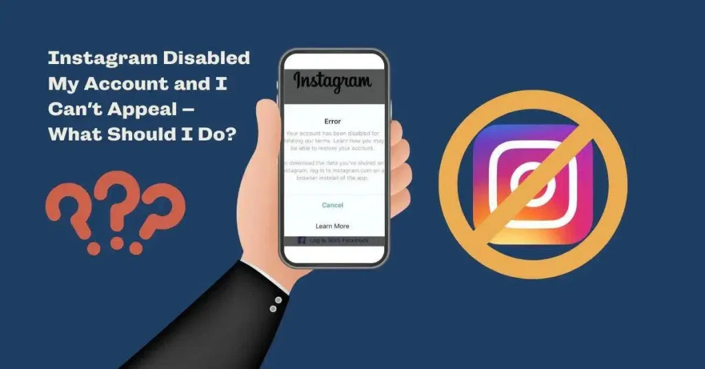 My Instagram Account Got Disabled
